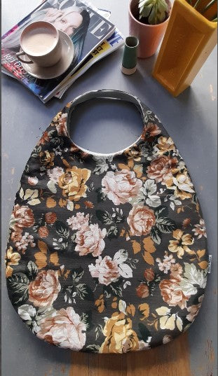 The Lulworth Bag - Unique Vintage 50's/60's Fabric Reversible Shoulder Bag