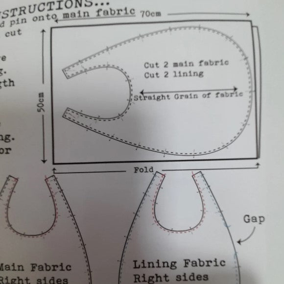 The Lulworth Bag - Digital PDF Sewing Pattern