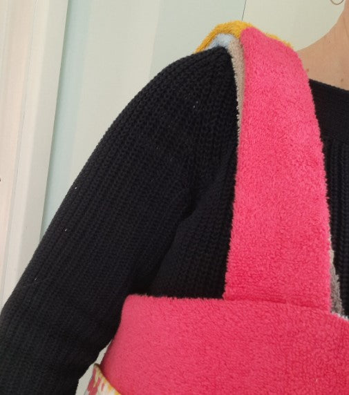 The Reversible Toweling Beach Bag