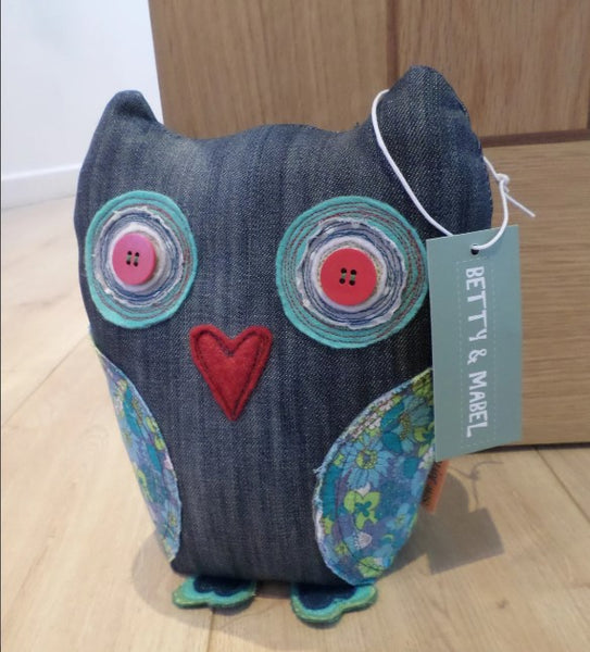 Owl Doorstop digital PDF Pattern