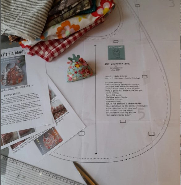 The Lulworth Bag - Digital PDF Sewing Pattern