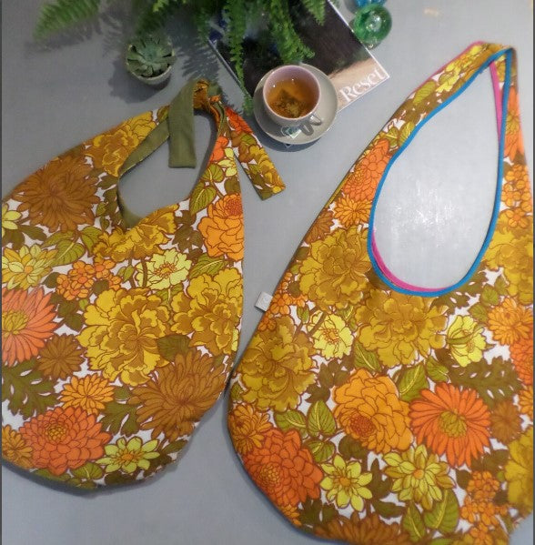 The Hepworth Cross Body Boho Bag - PDF sewing pattern