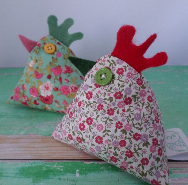 Little Mabel Chicken Pin Cushion Sewing Kit