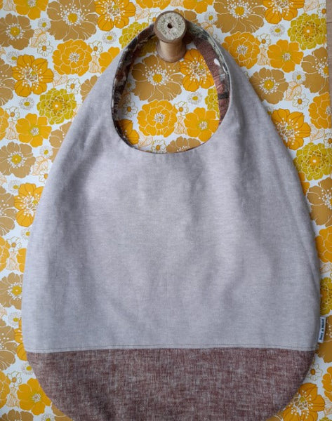 The Lulworth Bag - Unique Vintage 50's/60's Fabric Reversible Shoulder Bag
