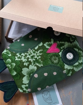 Fill Your Own - Fabric Owl Doorstop